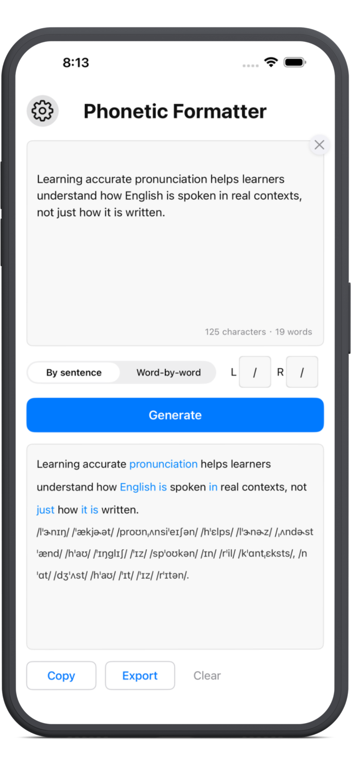 App Interface Screenshot
